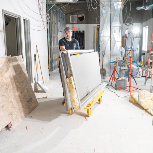 3000 Series Wall Hauler Drywall Cart Moffatt Supply & Specialties