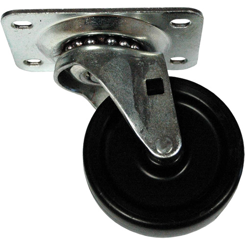 Ingredient Bin Swivel Plate Caster Moffatt Supply & Specialties