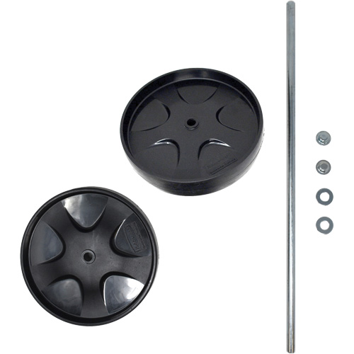 Cleaning Cart Wheel & Axle Kit Moffatt Supply & Specialties