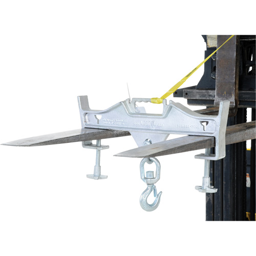 Double Swivel Hoisting Hook, 7-1/4" x  2-1/2" Fork Pocket Moffatt Supply & Specialties