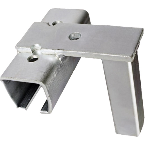 Support mural pour &eacute;clisse de rail &agrave; roulement Moffatt Supply & Specialties