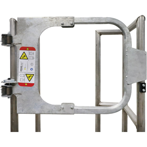 EdgeHalt&reg; Ladder Safety Gate, 15"- 20" W Moffatt Supply & Specialties