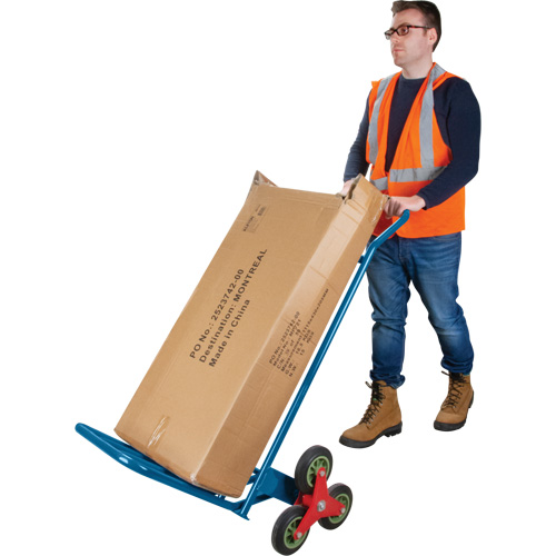 Diable monte-marches, Cadre en Acier, 23-3/4" la x 45-5/8" h, Capacit&eacute; de 300 lb Moffatt Supply & Specialties