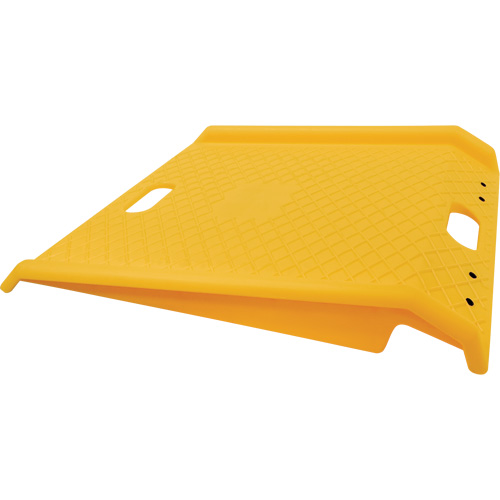 Rampe de trottoir portable en poly pour diable, Capacit&eacute; de 1000 lb, 27" la x 27" lo Moffatt Supply & Specialties