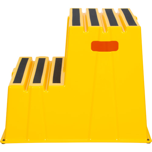 Escabeau industriel, 2 marches, 26" x 22-7/16" x Hauteur 19-11/16" Moffatt Supply & Specialties