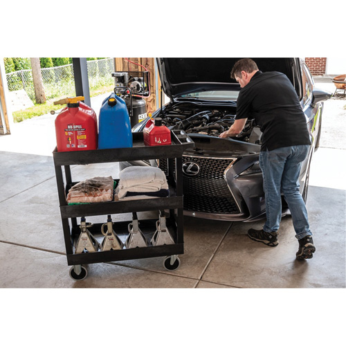 Tub Cart, 3 Tiers, 35-1/4" x 37-1/4" x 18", 375 lbs. Capacity Moffatt Supply & Specialties