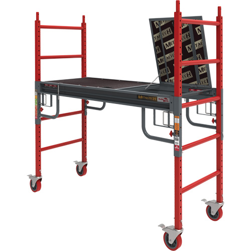 Buildman Baker Drywall Scaffold, 31" D x 6' H Moffatt Supply & Specialties