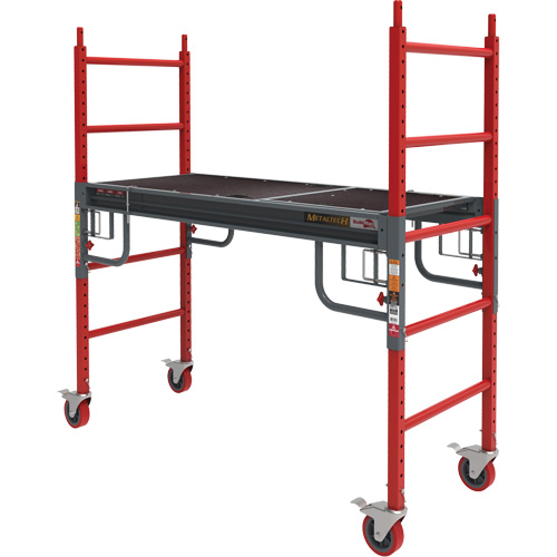 Buildman Baker Drywall Scaffold, 31" D x 6' H Moffatt Supply & Specialties