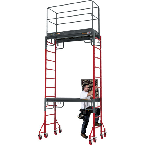 Buildman Baker Drywall Scaffold, 31" D x 6' H Moffatt Supply & Specialties