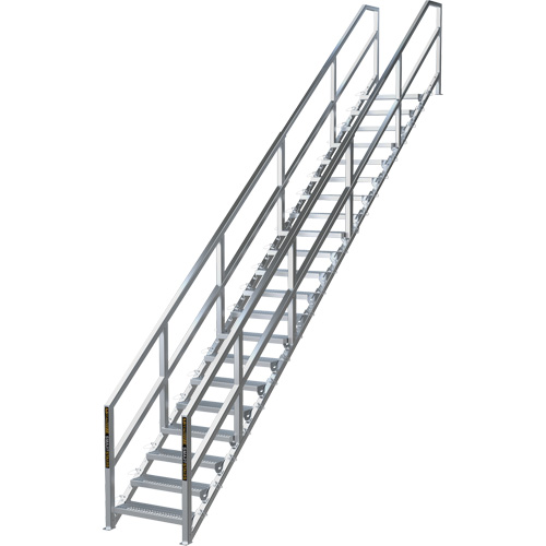 Syst&egrave;me d'escalier modulaire pour la construction de 17-21 marches SmartStairs, 157-1/2" ha Moffatt Supply & Specialties