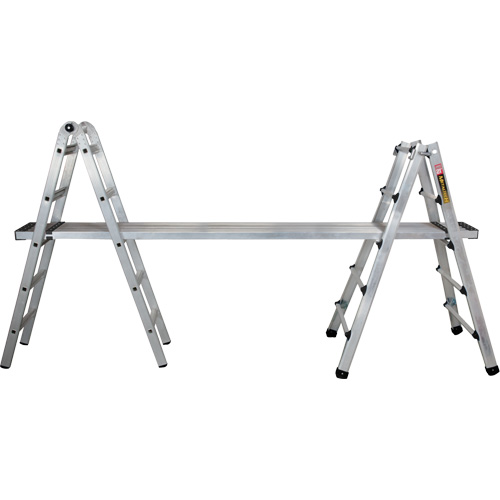 Telescoping Multi-Position Ladder, Aluminum, 300 lbs., CSA Grade 1A Moffatt Supply & Specialties