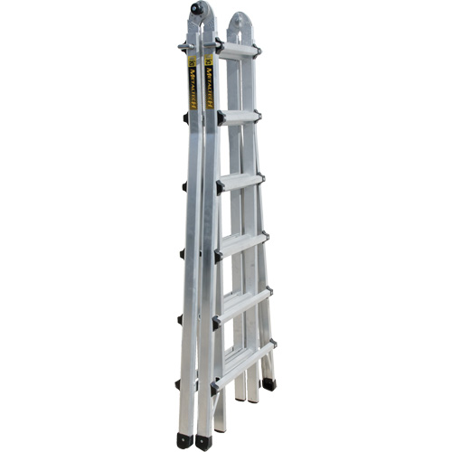 Telescoping Multi-Position Ladder, Aluminum, 300 lbs. Moffatt Supply & Specialties