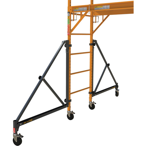 Ensemble de stabilisateurs universels avec roues Moffatt Supply & Specialties