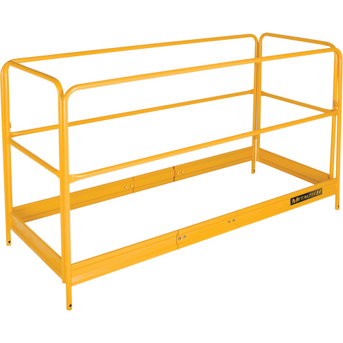 Trousse de garde-corps pour &eacute;chafaud Jobsite Series, 29-1/4" p x 44-1/2" h Moffatt Supply & Specialties