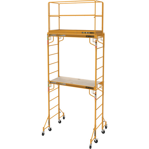 Trousse de garde-corps pour &eacute;chafaud Jobsite Series, 29-1/4" p x 44-1/2" h Moffatt Supply & Specialties