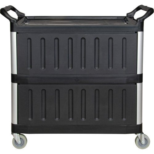 Utility Cart, 3 Tiers, 19-3/4" x 37-1/2" x 40-1/4", 250 lbs. Capacity Moffatt Supply & Specialties