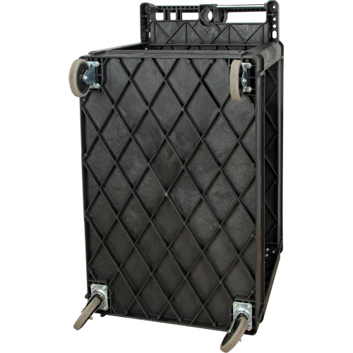 Utility Cart, 2 Tiers, 25-5/8" x 33-1/2" x 43-3/4", 550 lbs. Capacity Moffatt Supply & Specialties