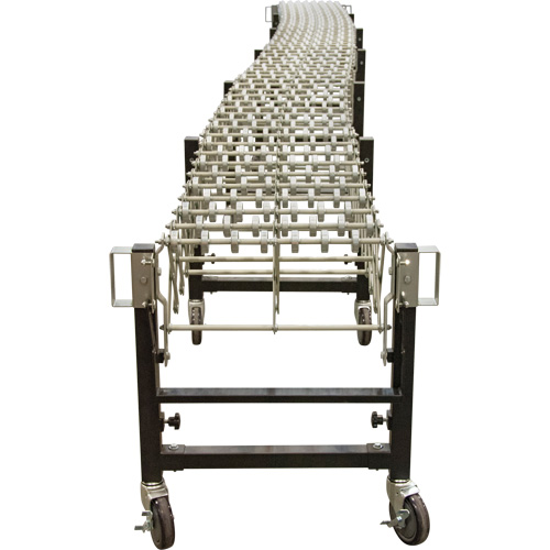 Convoyeur extensible, 23" la x 24' lo, Capacit&eacute; de 200 lb par pi lin. Moffatt Supply & Specialties