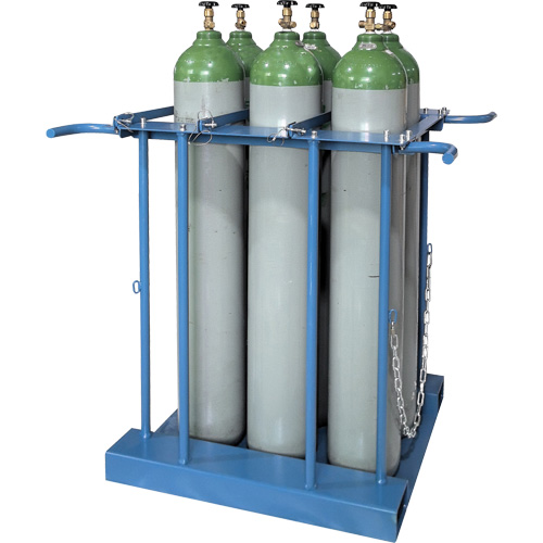 6-Cylinder Forklift Cylinder Storage Caddy Moffatt Supply & Specialties
