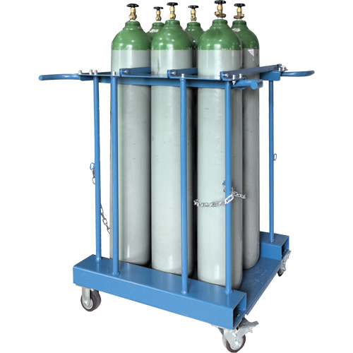 6-Cylinder Forklift Cylinder Storage Caddy Moffatt Supply & Specialties
