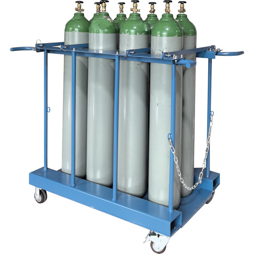8-Cylinder Forklift Cylinder Storage Caddy Moffatt Supply & Specialties