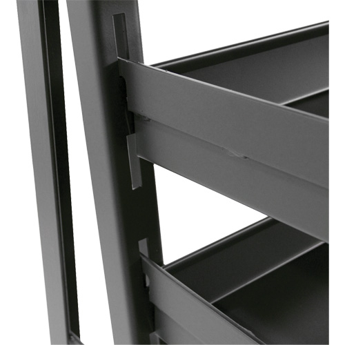 Single-Sided Heavy Duty A-Frame Cart with 6 Trays, 38" x 25" x 63", 2500 lbs. Capacity Moffatt Supply & Specialties