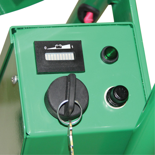 Powered Drum Hand Truck with Pneumatic Wheels Moffatt Supply & Specialties