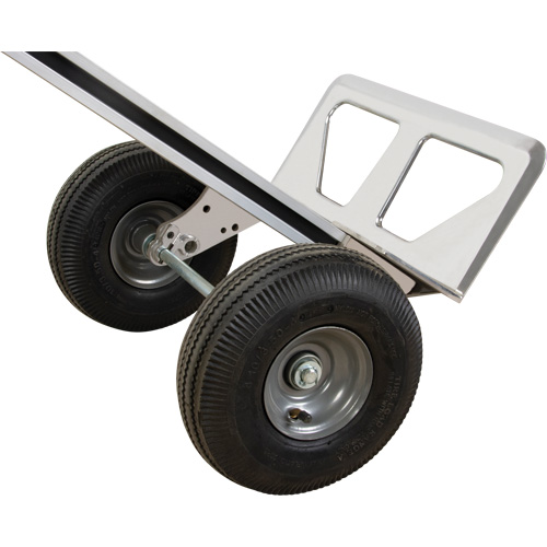 3-in-1 Convertible Hand Truck, Aluminum, 600 lbs. Capacity Moffatt Supply & Specialties