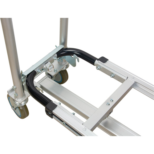 3-in-1 Convertible Hand Truck, Aluminum, 600 lbs. Capacity Moffatt Supply & Specialties