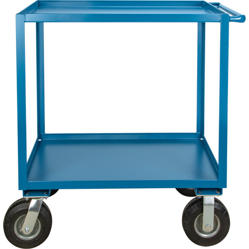 Outdoor Shelf Cart, 2 Tiers, 18" W x 39" H x 33" D, 1200 lbs. Capacity Moffatt Supply & Specialties