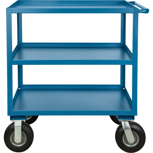 Outdoor Shelf Cart, 3 Tiers, 24" W x 39" H x 51" D, 1200 lbs. Capacity Moffatt Supply & Specialties