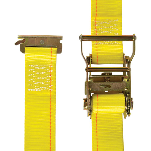 Logistic Strap, Ratchet, 2" W x 12' L, 1000 lbs. (454 kg) WLL Moffatt Supply & Specialties