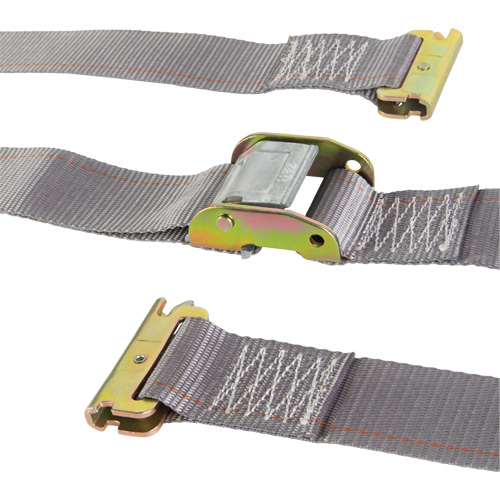 Heavy-Duty Utility Strap, Cam Buckle, 2" W x 16' L, 835 lbs. (379 kg) WLL Moffatt Supply & Specialties