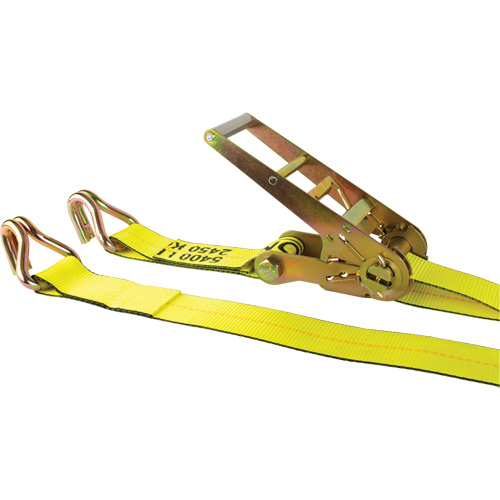 Winch Strap, J-Hook, 30' W x 3" L, 5400 lbs. (2449 kg) Working Load Limit Moffatt Supply & Specialties