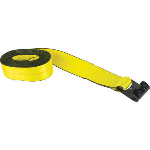 Tendeur d'arrimage logistique, Crochet plat, 30' , 3" , Charge d'utilisation max. 5400 lb (2449 kg) Moffatt Supply & Specialties