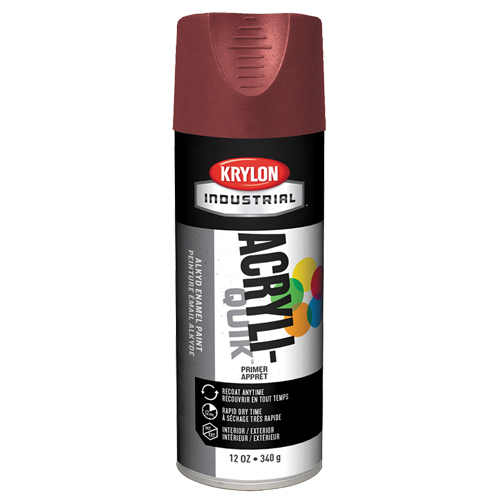 Industrial Acryli-Quik Lacquer, Ruddy Brown, Very Flat, 12 oz., Aerosol Can Moffatt Supply & Specialties