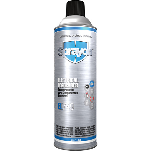 EL749 Electrical Degreaser, Aerosol Can Moffatt Supply & Specialties