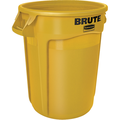 Contenants ronds Brute, Poly&eacute;thyl&egrave;ne, 32 gal. US Moffatt Supply & Specialties
