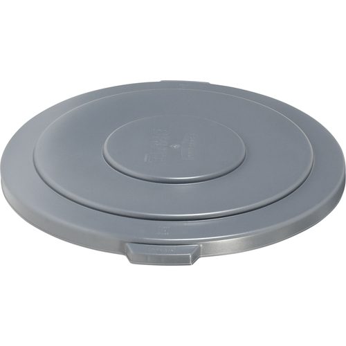 Couvercles ronds Brute, Couvercle plat, Plastique/Poly&eacute;thyl&egrave;ne, Convient aux contenants 26-1/2" dia. Moffatt Supply & Specialties