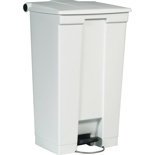 Poubelle &agrave; dessus plat, Poly&eacute;thyl&egrave;ne, Capacit&eacute; 23 gal. US Moffatt Supply & Specialties