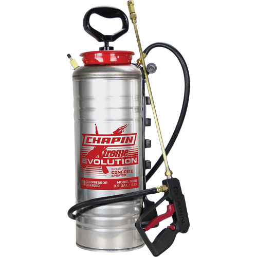 Evolution Concrete Tank Sprayer, 3.5 gal. (13.2 L), Stainless Steel, 19" Wand Moffatt Supply & Specialties