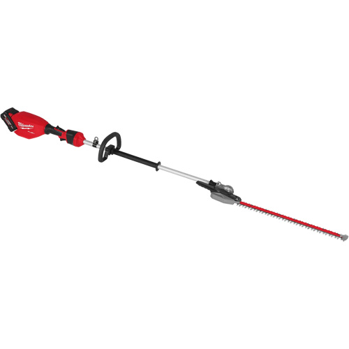 Fuel Pole Articulating Hedge Trimmer Kit, 24", Battery Powered Moffatt Supply & Specialties