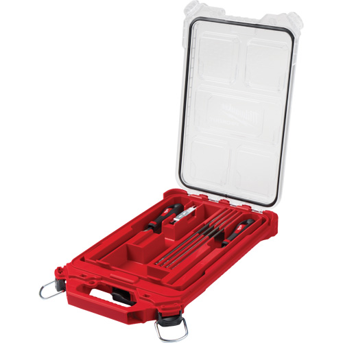 9-Piece Saw Chain Sharpening Set with PACKOUT Low-Profile Compact Organizer, 6 Pcs Moffatt Supply & Specialties
