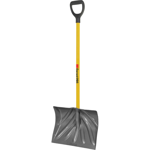 Pro Scraper Shovel, Polypropylene Blade, 18" Wide, D-Grip Handle Moffatt Supply & Specialties