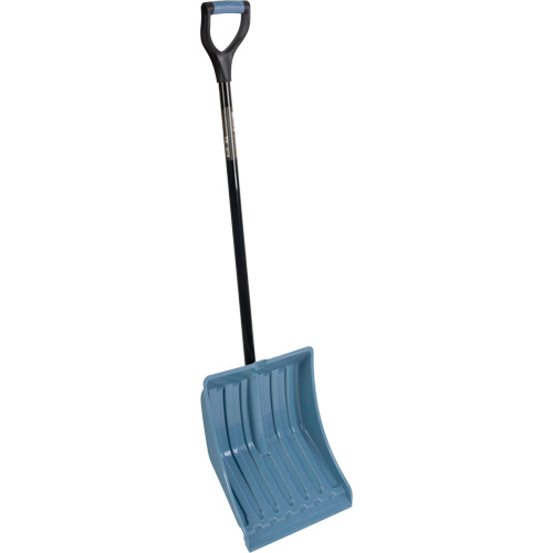 Pelle &agrave; neige, Lame Polypropyl&egrave;ne, Largueur 17-1/2", Manche Droit Moffatt Supply & Specialties