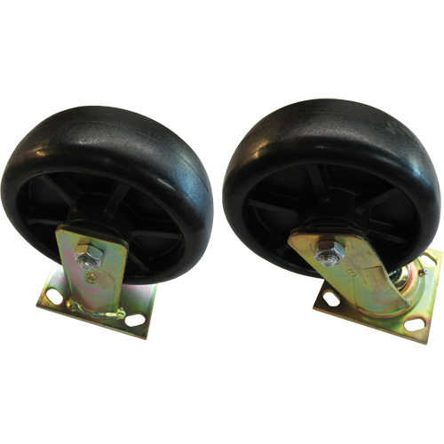 Steel Self-Dumping Hoppers - Caster Sets For Hoppers Moffatt Supply & Specialties