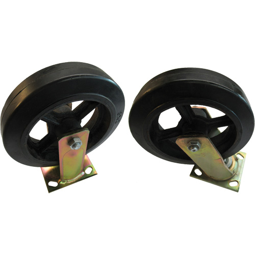 Conteneurs autobasculeurs en acier - ensemble de roulettes pour conteneurs Moffatt Supply & Specialties