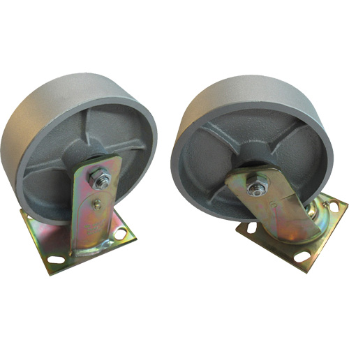 Steel Self-Dumping Hoppers - Caster Sets For Hoppers Moffatt Supply & Specialties