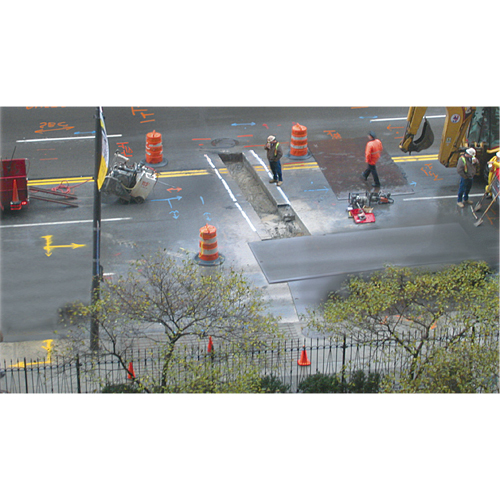 Peinture de marquage industrielle invers&eacute;e &agrave; base de solvant Quik-Mark, 17 oz, Canette a&eacute;rosol Moffatt Supply & Specialties