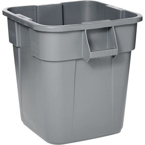 Square Brute&reg; Containers, Polyethylene, 28 US gal. Moffatt Supply & Specialties